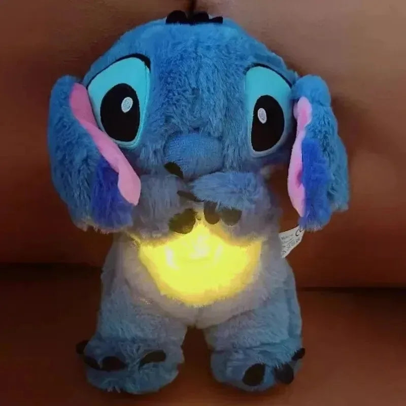 Stitch que Respira: Pelúcia que Mexe as Orelhas e Luz