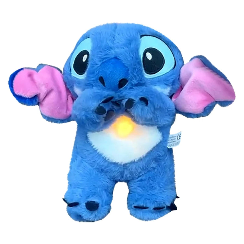 Stitch que Respira: Pelúcia que Mexe as Orelhas e Luz