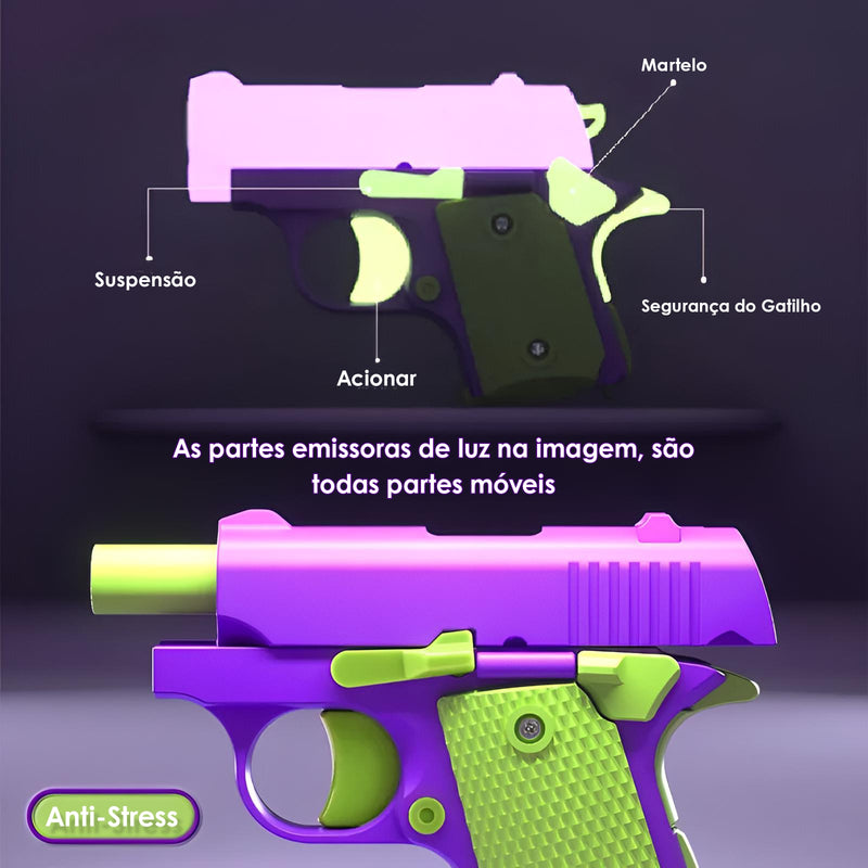 Mini Pistola Anti-stress (PROMOÇÃO DE LANÇAMENTO)