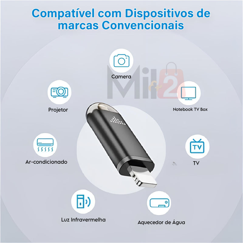 Controle de Tudo - (Tipo C, IOS e Micro USB)