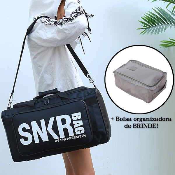 Bolsa SNKR Espaçosa - SNKR BAG Impermeável + BRINDE