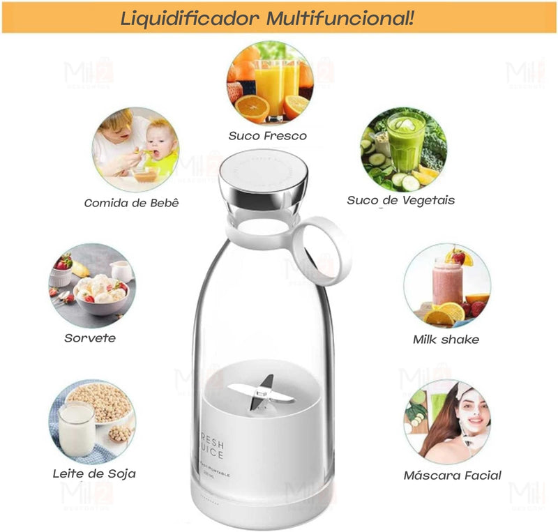 Mini Liquidificador Portátil - FRESH JUICE