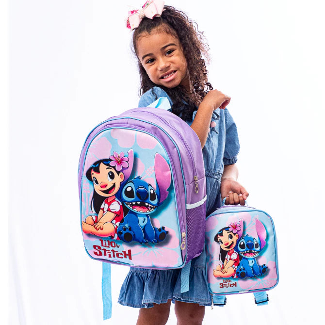 Kit Escolar Lilo & Stitch - ÚLTIMAS UNIDADES ORIGINAL mochila stitch shope Mil e Dois Descontos 