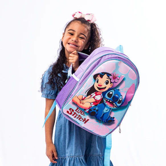 Kit Escolar Lilo & Stitch - ÚLTIMAS UNIDADES ORIGINAL mochila stitch shope Mil e Dois Descontos Mochila 