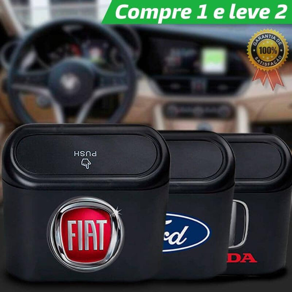 Lixeira Para Carro - CarTrash (COMPRE 1 LEVE 2) cartrash Mil e Dois Descontos 