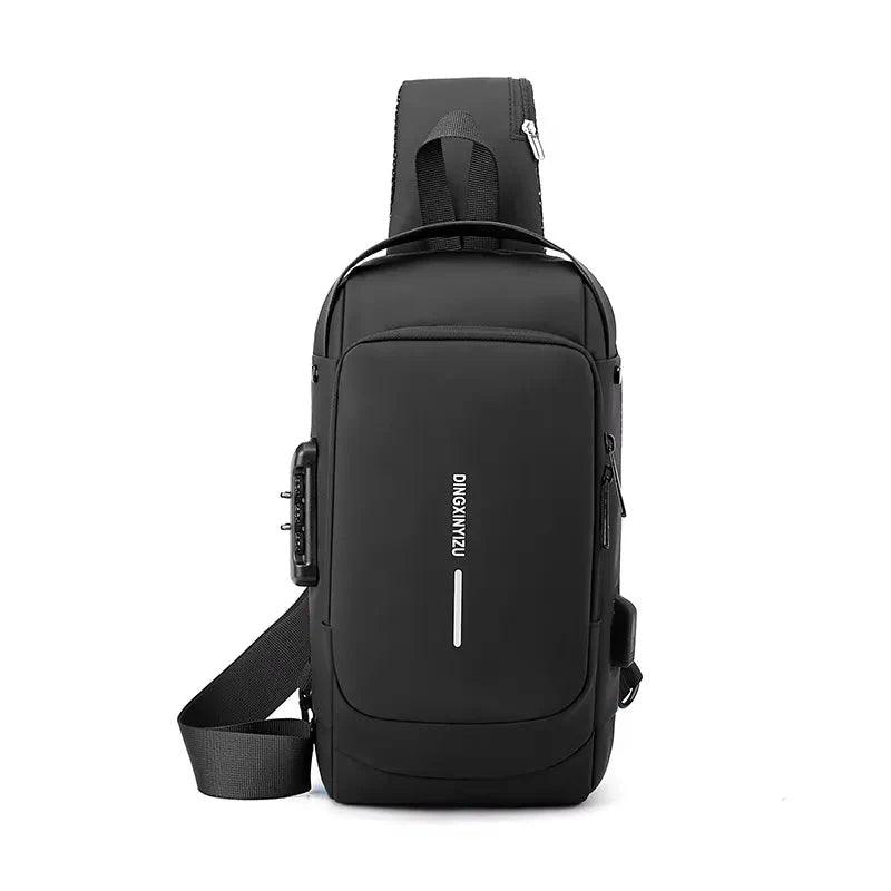 Mochila de Ombro Impermeável AntiFurto Slim Swat bolsa antifurto Mil e Dois Descontos 