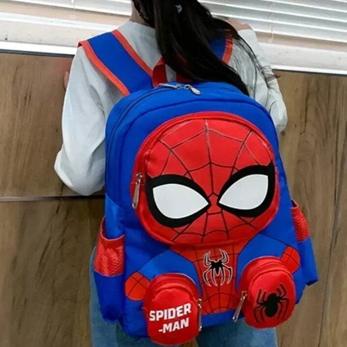 Mochila infantil Homem Aranha (ORIGINAL) mochila homem aranha pezin Mil e Dois Descontos 