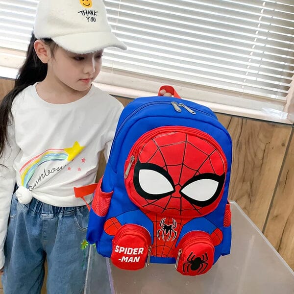 Mochila infantil Homem Aranha (ORIGINAL) mochila homem aranha pezin Mil e Dois Descontos 