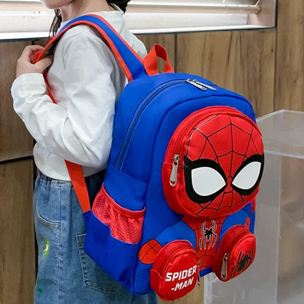 Mochila infantil Homem Aranha (ORIGINAL) mochila homem aranha pezin Mil e Dois Descontos 