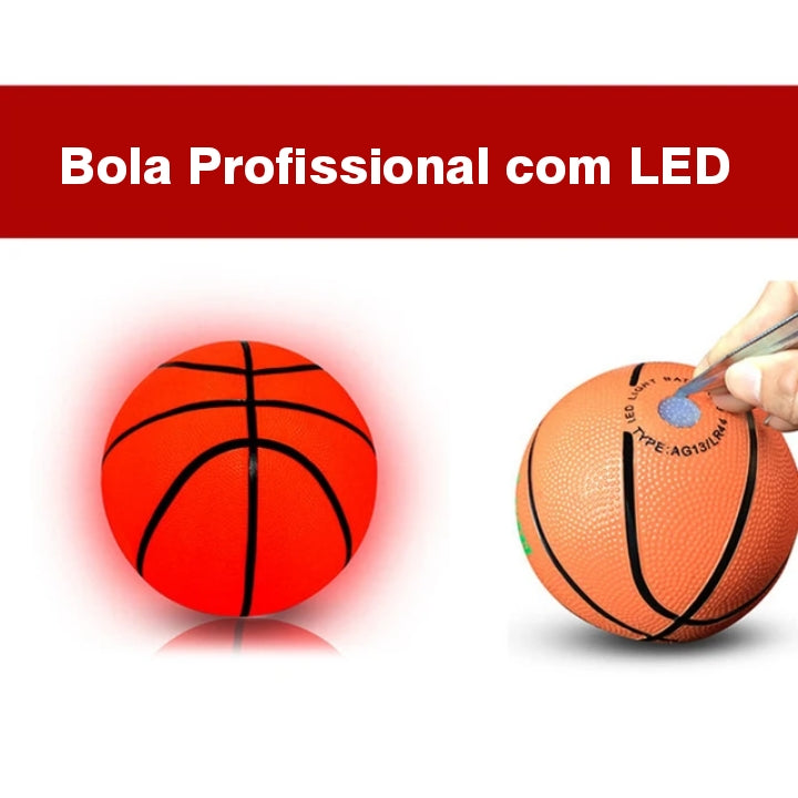 NeonBall™ - Bola Profissional de Basquete com LED (LANÇAMENTO)