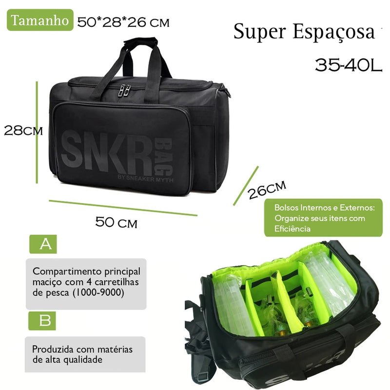 Bolsa SNKR Impermeável - SNKR BAG Espaçosa