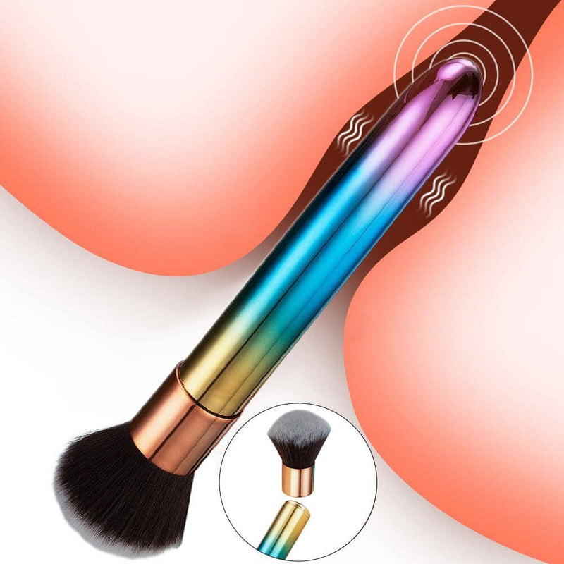 Vibrush® 2 em 1- Pincel de Maquiagem e Vibrador vibrush Mil e Dois Descontos 