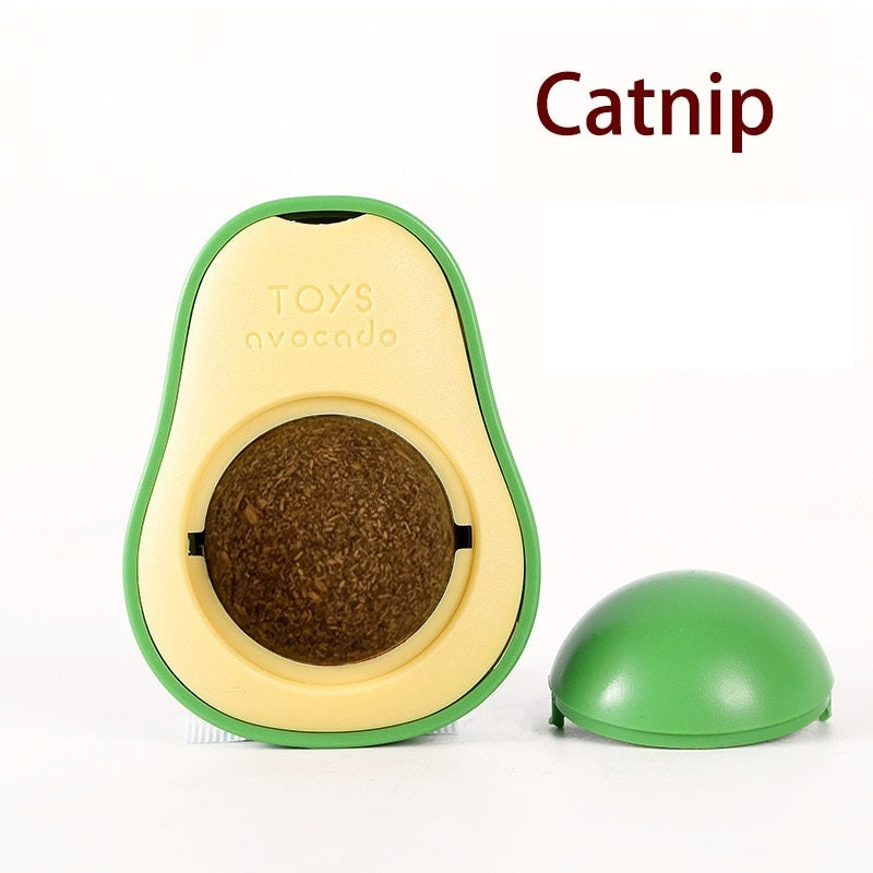 Catnip - Brinquedo Abacate Interativo para Gatos Anti Estresse Criativo