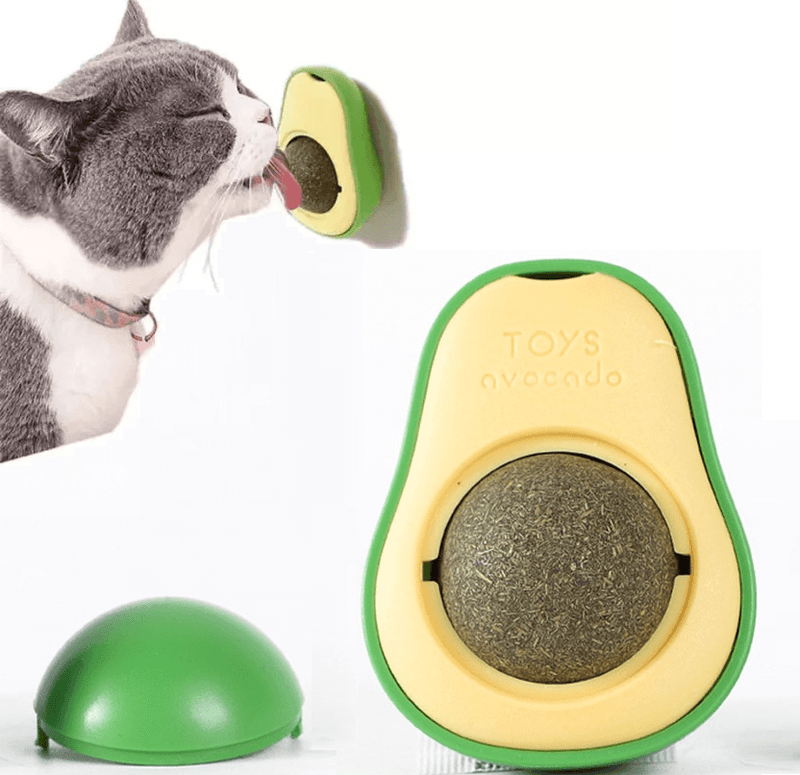 Catnip - Brinquedo Abacate Interativo para Gatos Anti Estresse Criativo